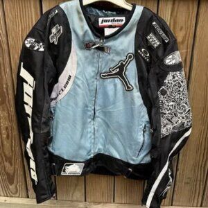 Jordan Motorsports Joe Rocket Racing Sponsors Motorcycle Jacket Adult XL